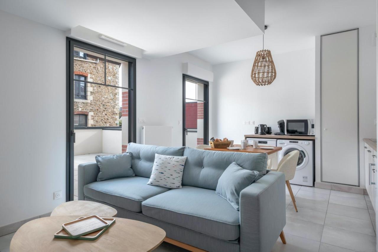 50M De La Plage, Bel Appartement Pour 4 Pleneuf-Val-Andre Kültér fotó